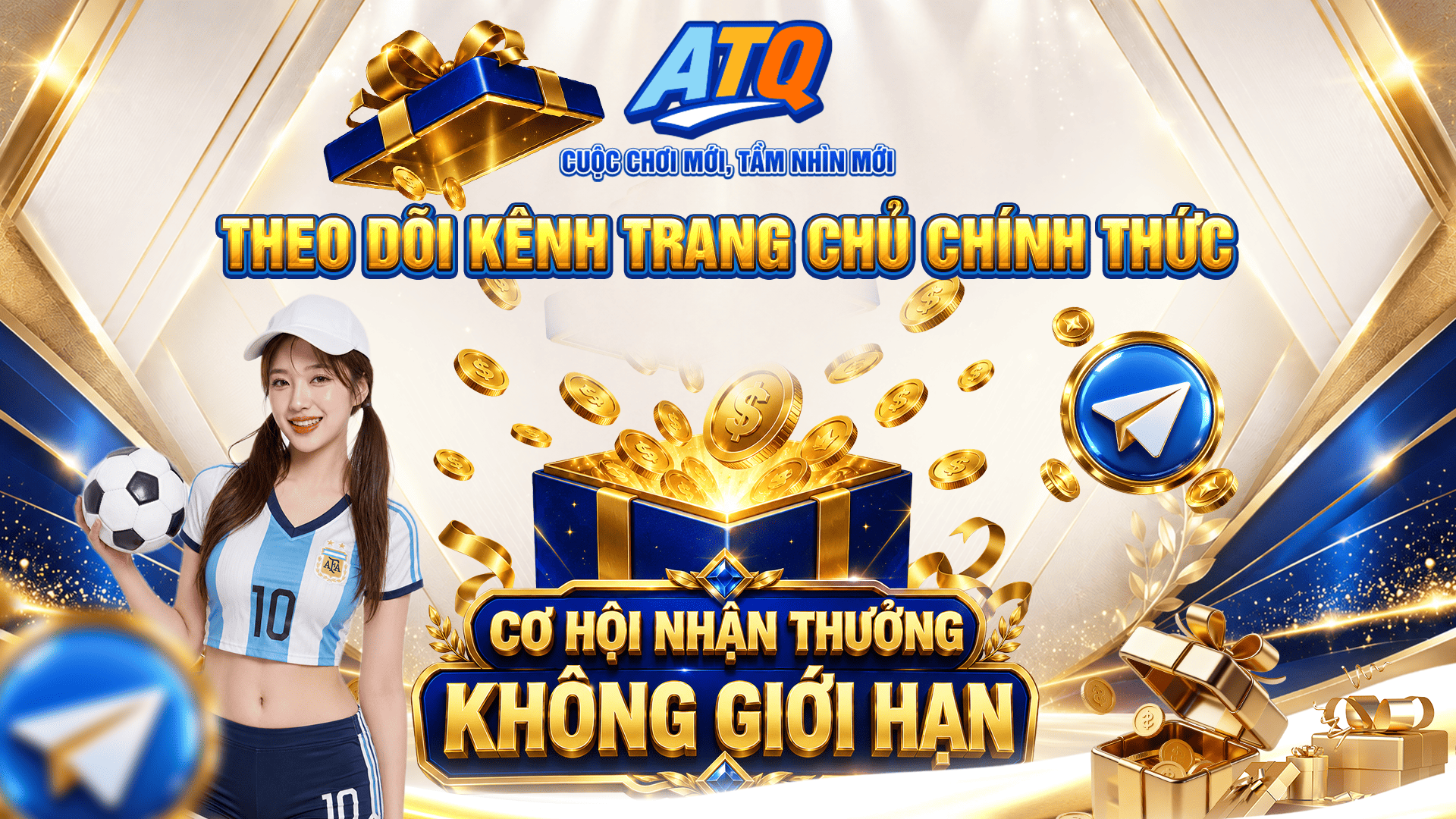 LIÊN MINH ATQ, THEO DÕI KÊNH TELEGRAM CHÍNH THỨC, NHẬN  THƯỞNG KHÔNG GIỚI HẠN